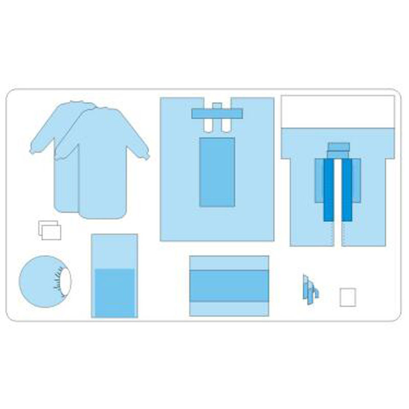 Disposable medical cardiovascular surgery kit