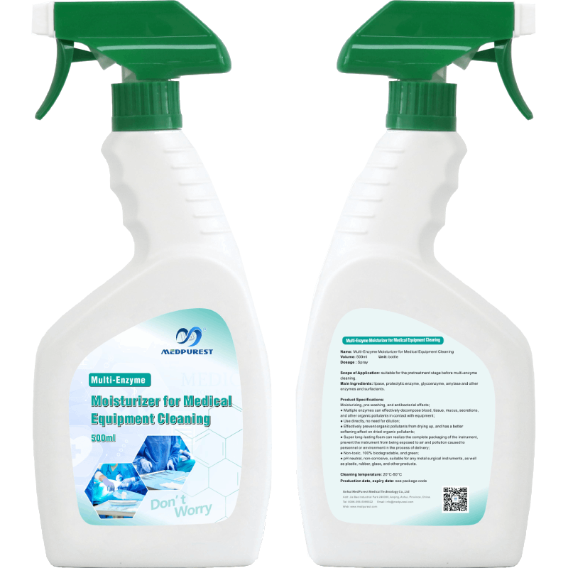 Multi-Enzyme Moisturizer For Medical Equipment Cleaning